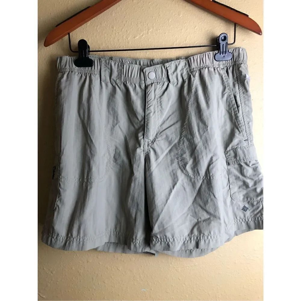 Columbia Sportswear Shorts Women's Belted Elastic Waist Pockets size M-6